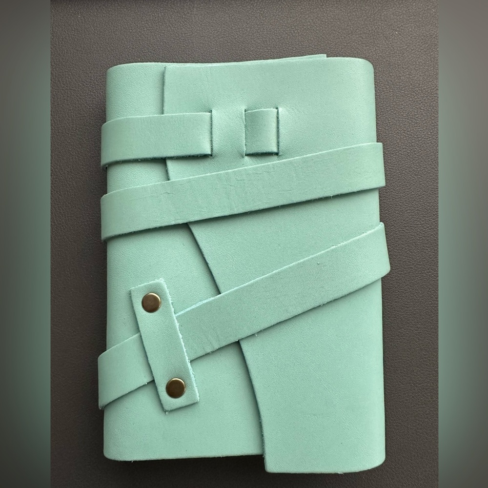 Portland leather wrap journal